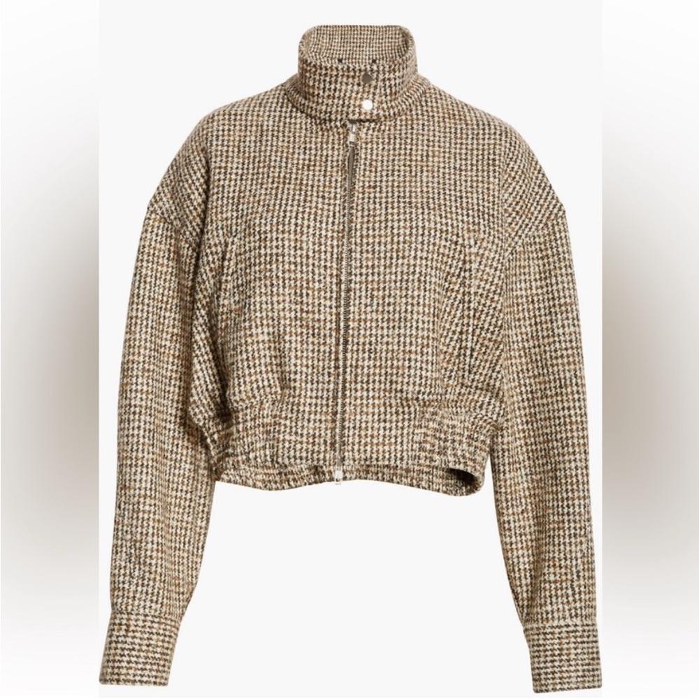 A.L.C. funnel neck bomber jacket